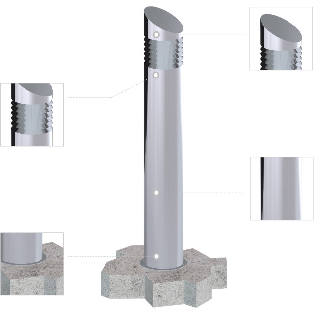 Self-supporting tower for air renovating systems